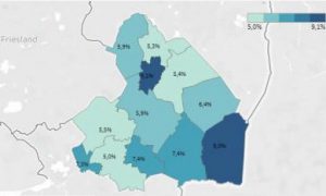 armoede cijfers Drenthe per gemeente