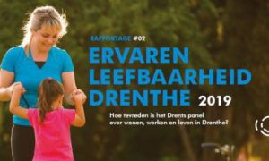 Voorzijde van het rapport Ervaren Leefbaarheid Drenthe 2019