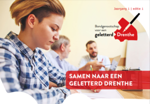 mensen die werken aan hun geletterdheid